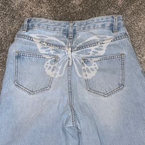 High rise Butterfly pants